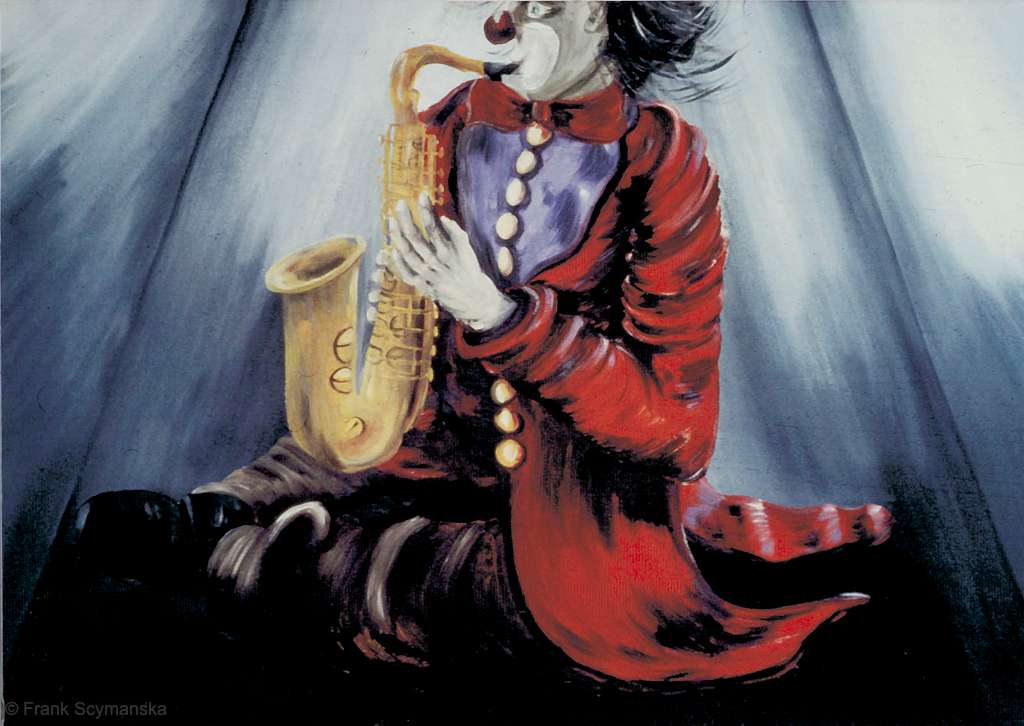 Betonrutsche 1986 - Oel auf Leinwand 90 x 120 cm