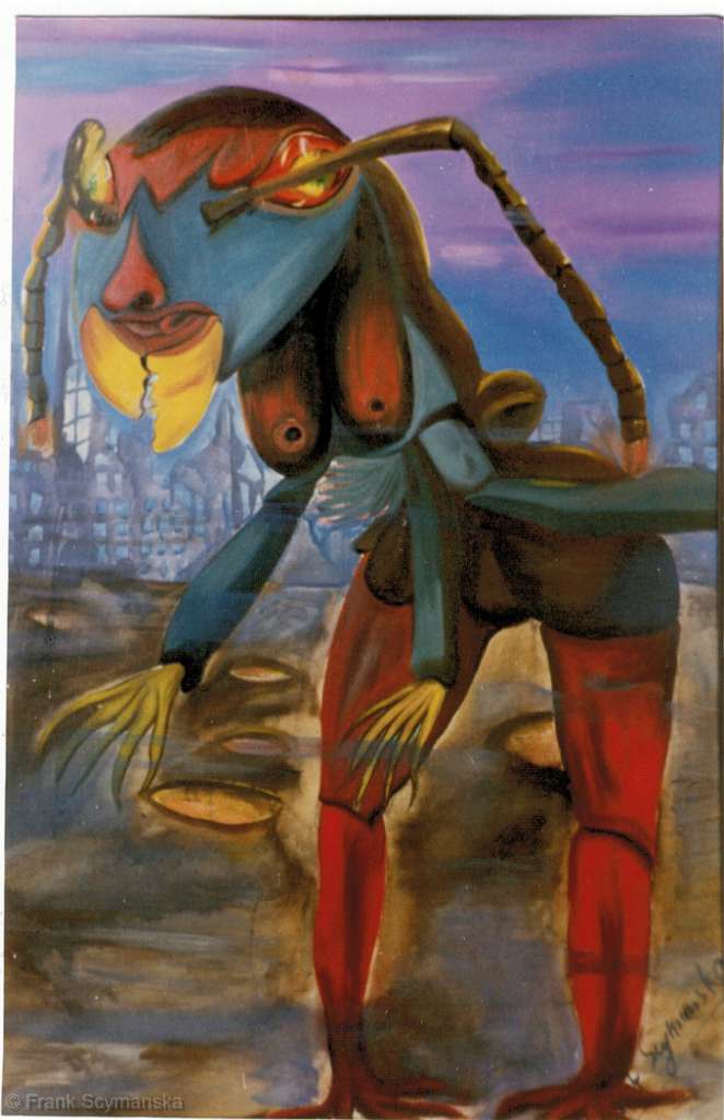 Evolution Evolution 1986, Oel auf Leinwand ca. 90 x 120 cm, in privatbesitz